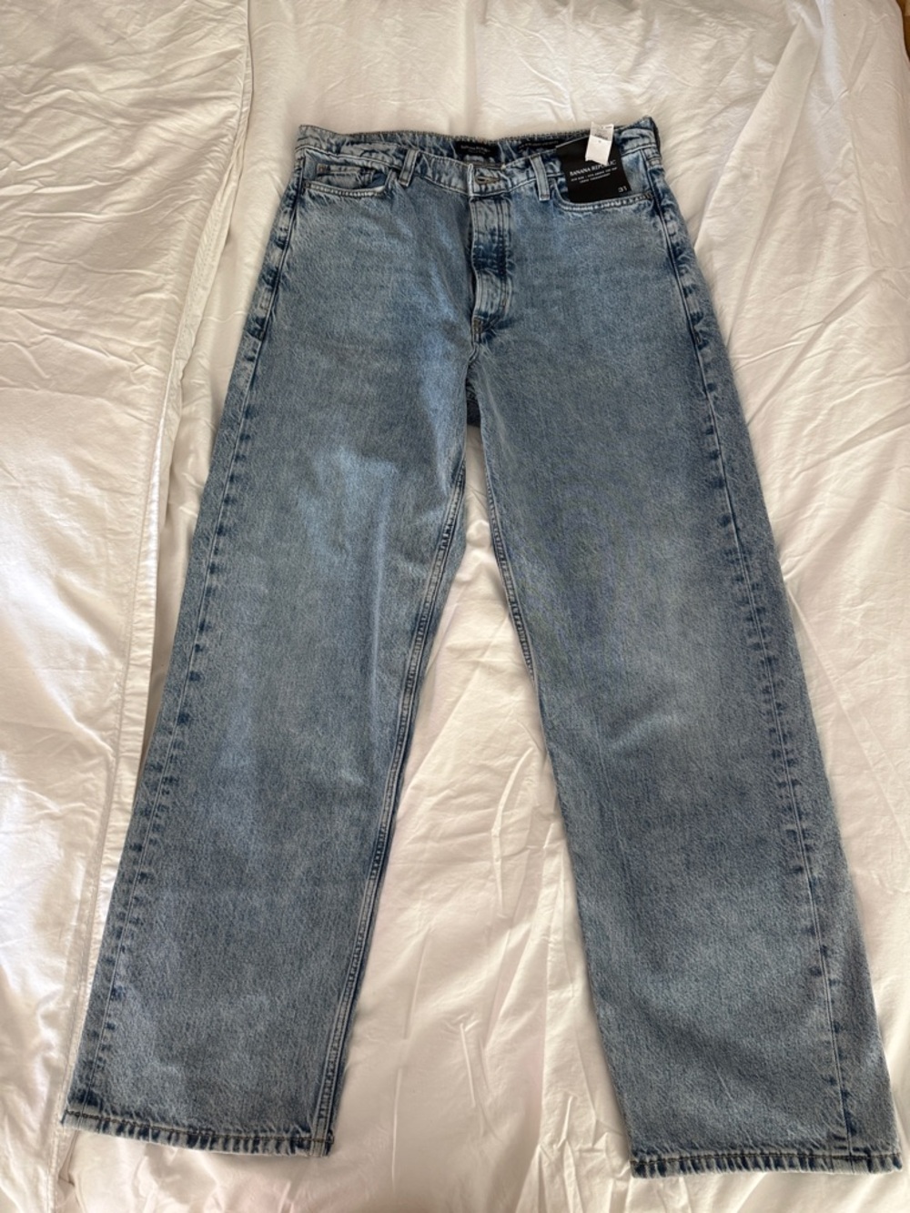 Banana Republic Women’s Light Blue Straight Jeans